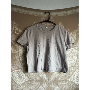 Aritzia Wilfred Free 100% Cotton Light Purple T-Shirt